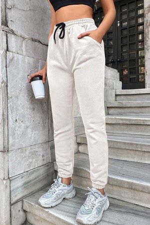 ActiveFit Kadın Jogger Eşofman Altı – Ekru