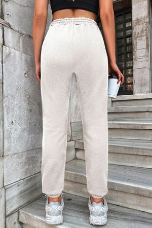ActiveFit Kadın Jogger Eşofman Altı – Ekru