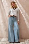 Bella Lace Beyaz Dantelli Bluz