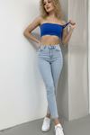 High Rise Straight Fit mavi Denim Jean