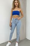 High Rise Straight Fit mavi Denim Jean